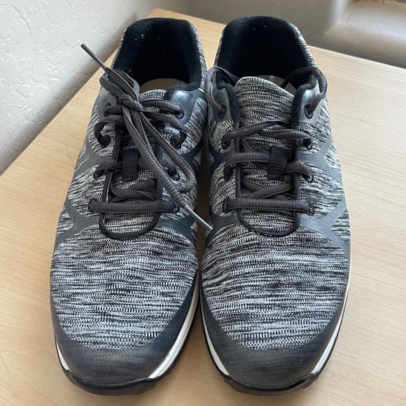 FootJoy FJ Women's Leisure Spike Less SuperFlex Golf Shoes Sz 8.5 Charcoal Gray - Picture 2 of 9